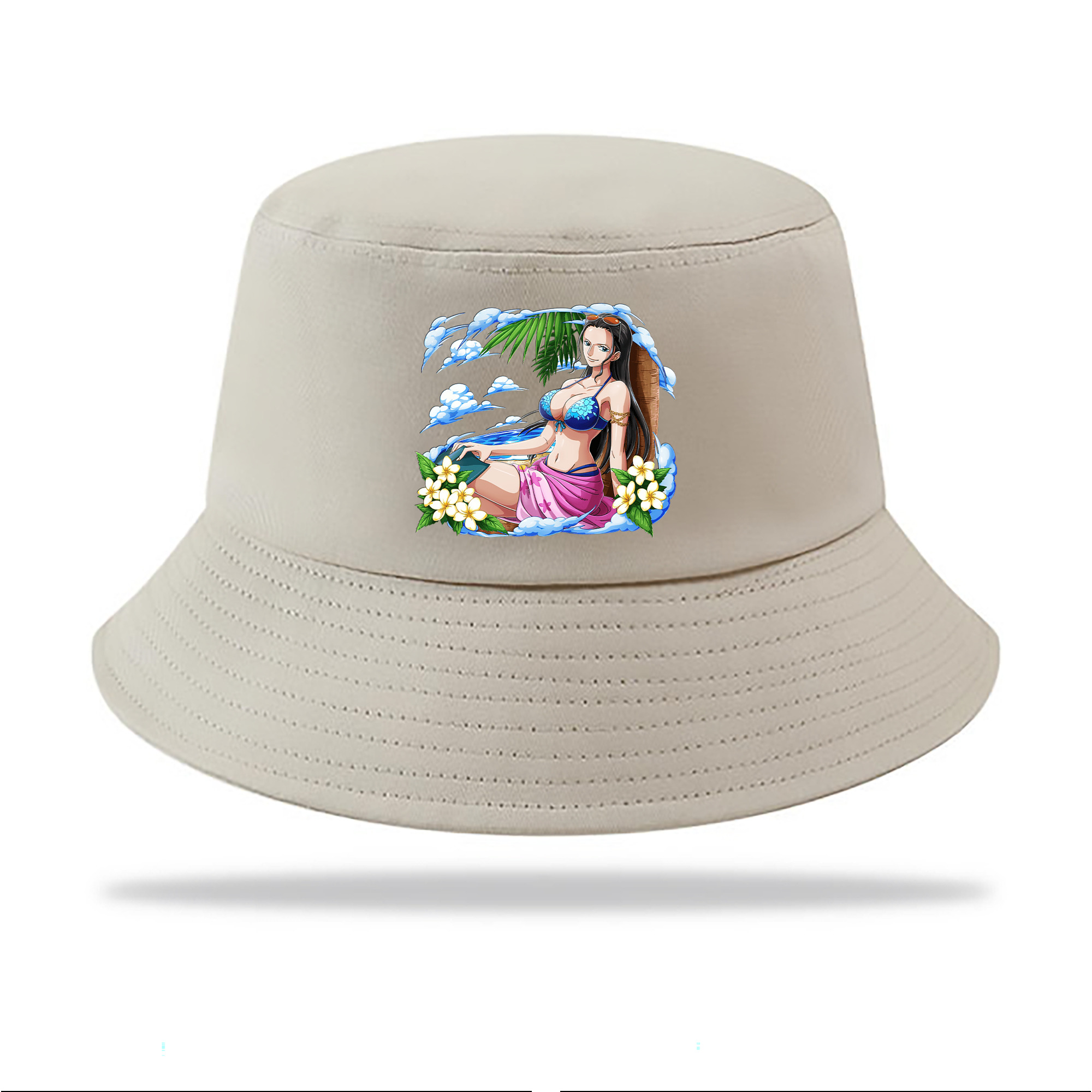 （画像用） ワンピース ニコ・ロビン ONE PIECE Nico Robin アウトドア日除けバケットハット